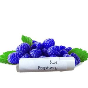 Blue Raspberry Lip Balm Soft Lips Dry Lips Organic Ingredients GeoBlends