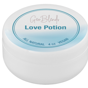 Love Potion scent body butter dry skin stretch marks scar cellulite shea butter organic ingredients natural ingredients GeoBlends inspired by MOBu Herbals