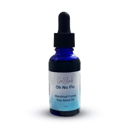 Oh No Flo Menstrual Cramp Relief Oil GeoBlends Period Pain